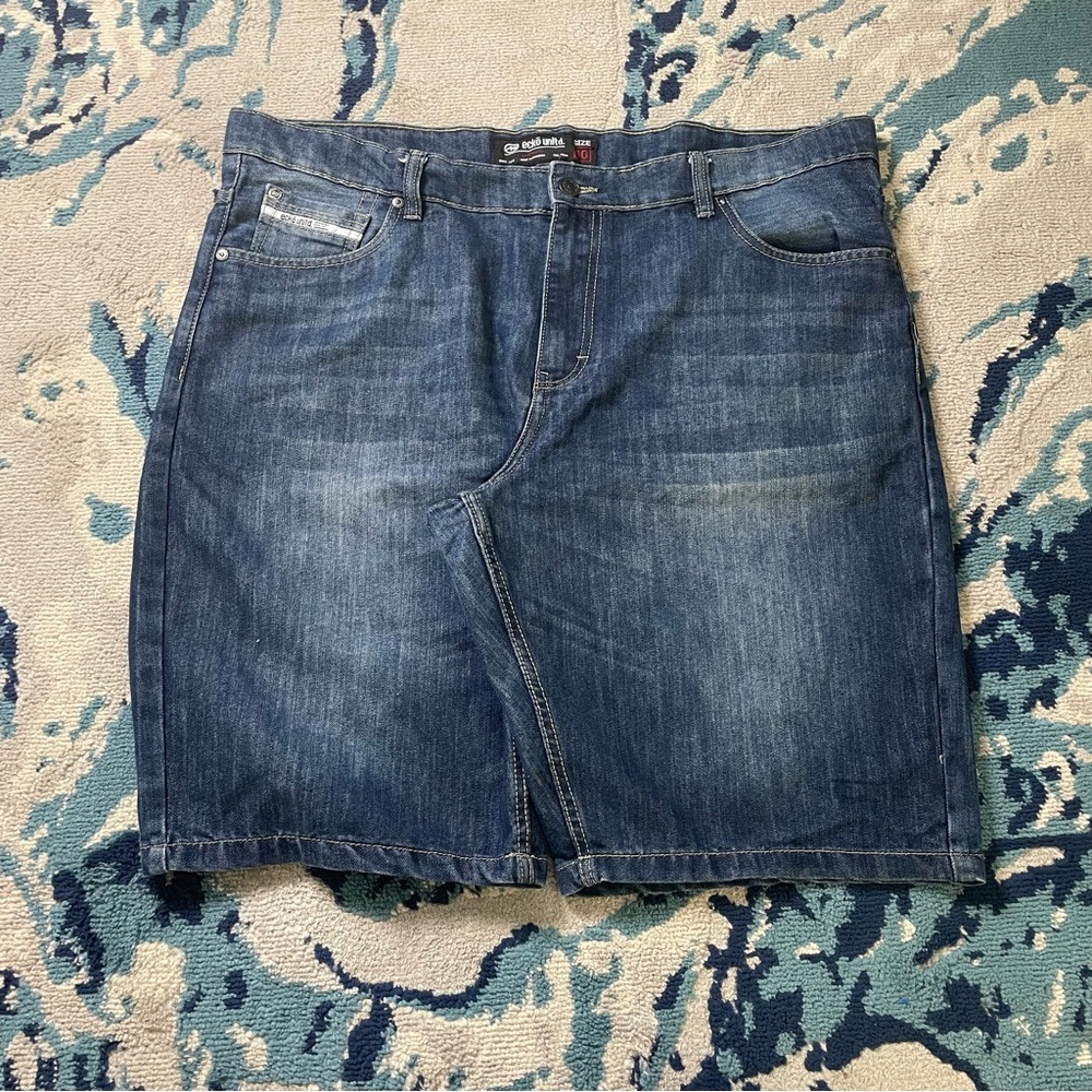 Ecko Mid Wash Blue Men’s Denim Shorts